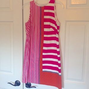 Excellent Condition Maggy London Color Block Dress